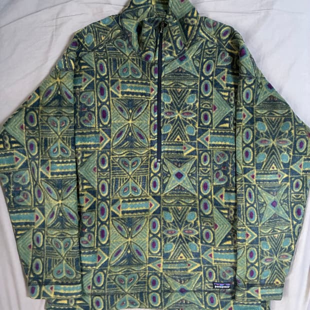 파타고니아 93년생산 플리스 풀오버 (L~XL)