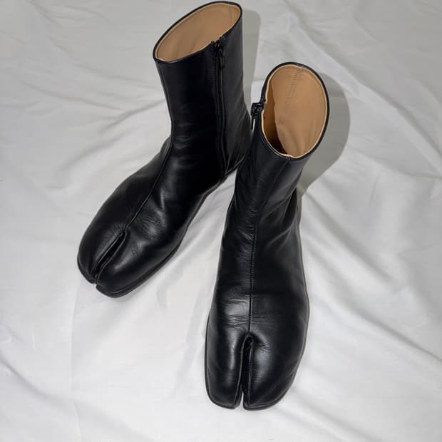 마르지엘라 타비 플랫 부츠