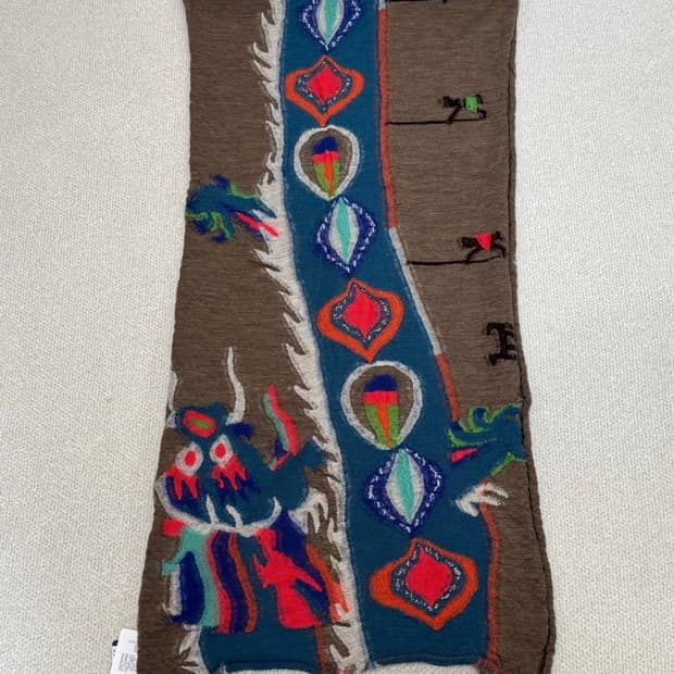 캐피탈 축융을 드래곤 머플러 브라운