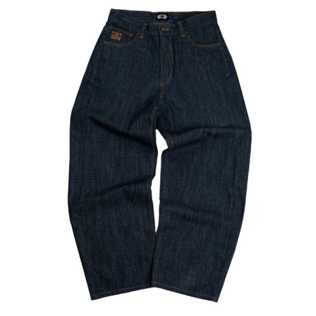 [구해요]이알티알 바지 Big boat raw denim indigo