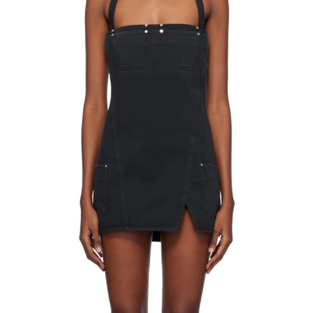 Dion Lee 에이프런 미니 드레스