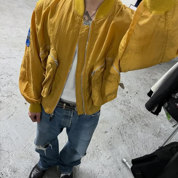 The Rider racing bomber jacket