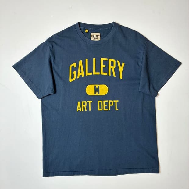 갤러리 디파트먼트 아트 디파트 코튼 반팔 티셔츠 PN9673