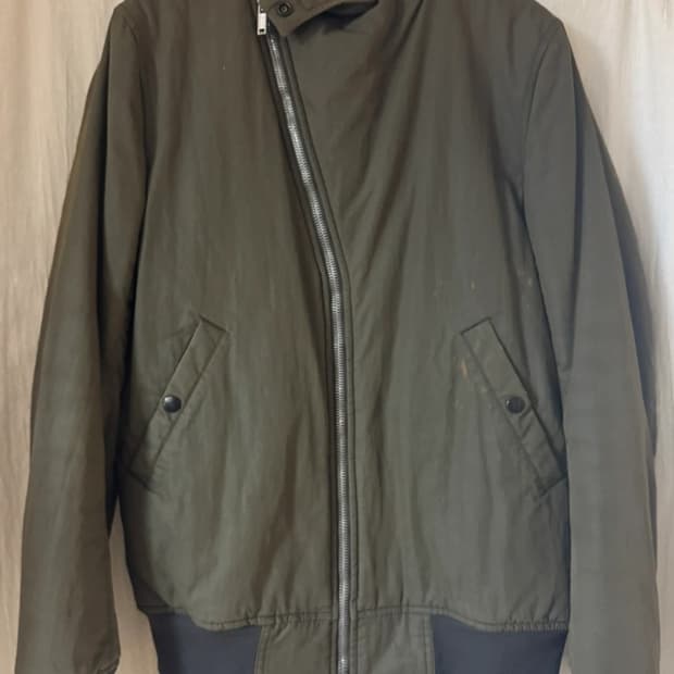 46) 릭오웬스 사선 ma-1 봄버 