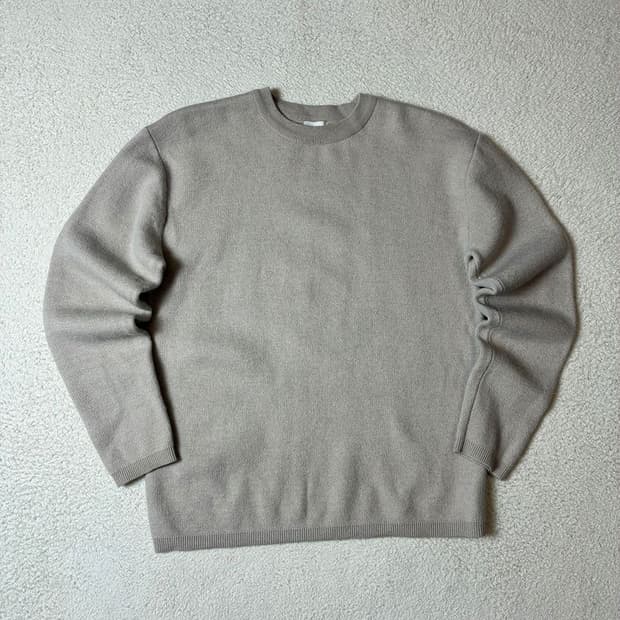 쿠어 Coor 탑필 울 라운드 니트 PN7010