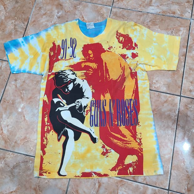건즈앤로지스 1991  ILLUSION TOUR  빈티지티셔츠