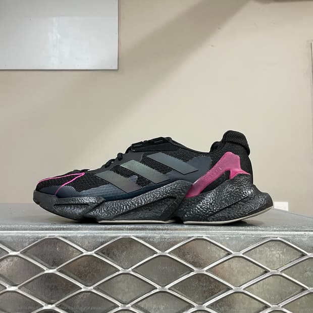 아디다스 X9000L4 블랙 쇼크 핑크 270