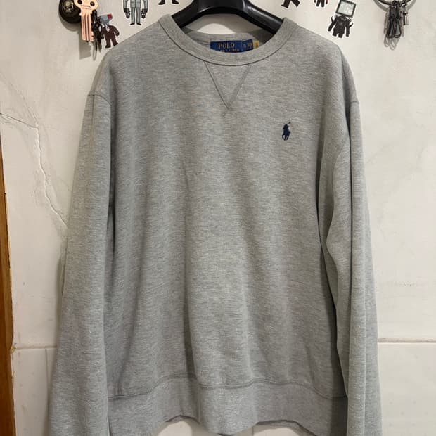 폴로 랄프로렌 맨투맨 회색 XL