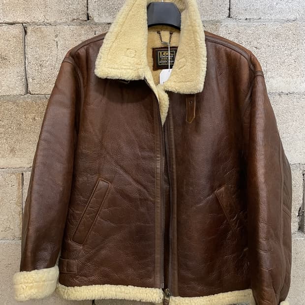 리 양가죽 무스탕 가죽 자켓