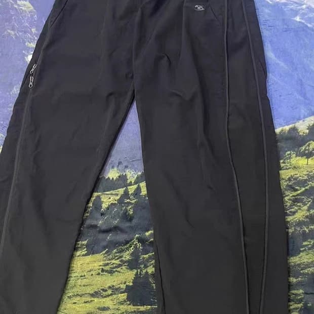 산산기어 지퍼팬츠 sansan gear