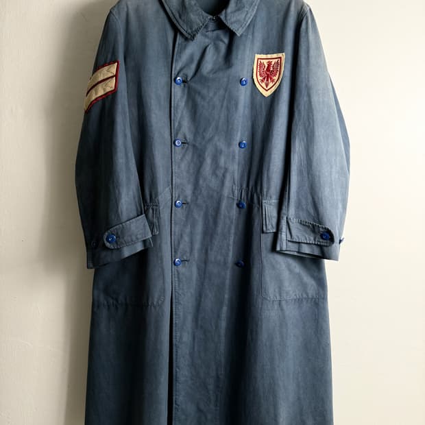 50s French Military Service Coat