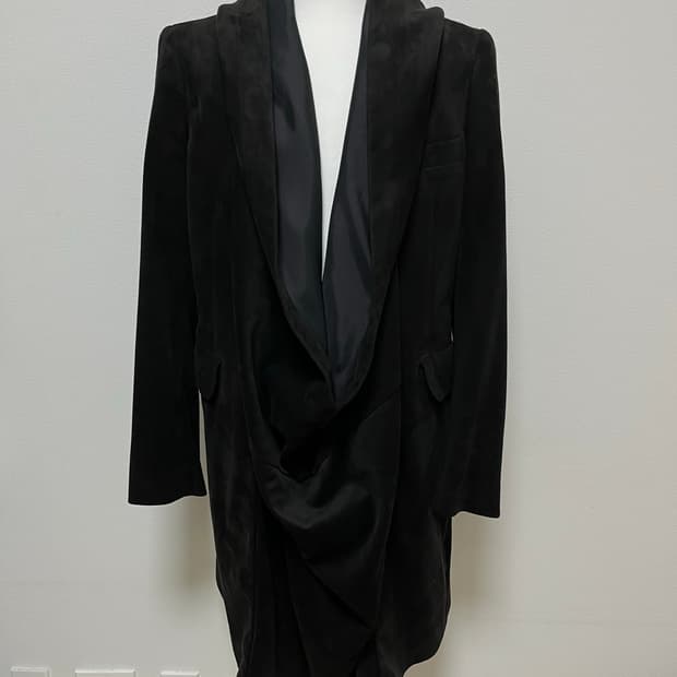 꼼데가르송 옴므 드레이프 코트