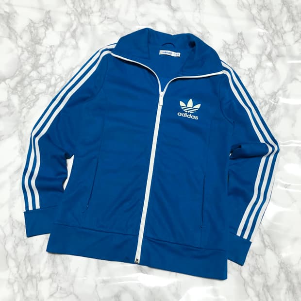 아디다스 유로파 져지 스카이블루 자켓