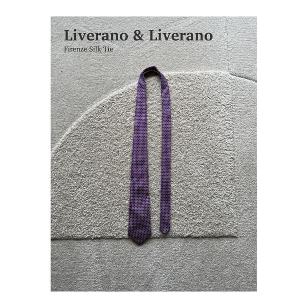 리베라노 리베라노 피렌체 실크 타이