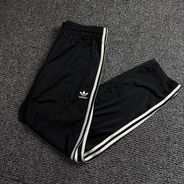 아디다스 파이어버드 트레포일 와이드 트랙팬츠 1497