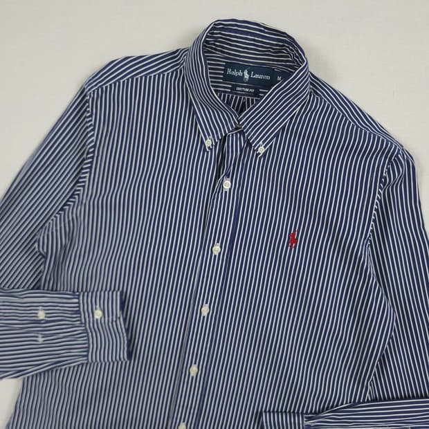 M(95) 폴로 랄프로렌 스트라이프 셔츠