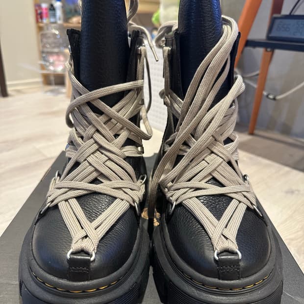 [UK7] 릭오웬스x닥터마틴 1460 DMXL 메가레이스