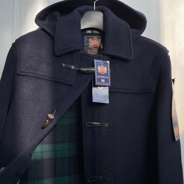 글로벌올 울 더플 코트 