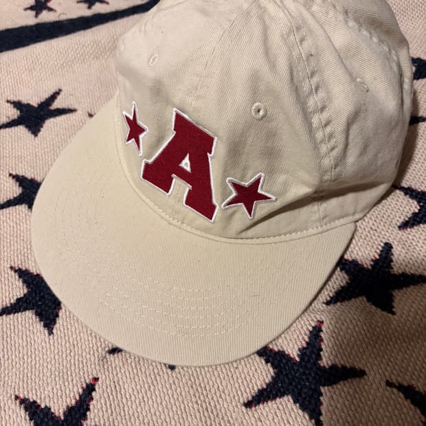 에이이에이이 WASHED CAPITAL LOGO CAP