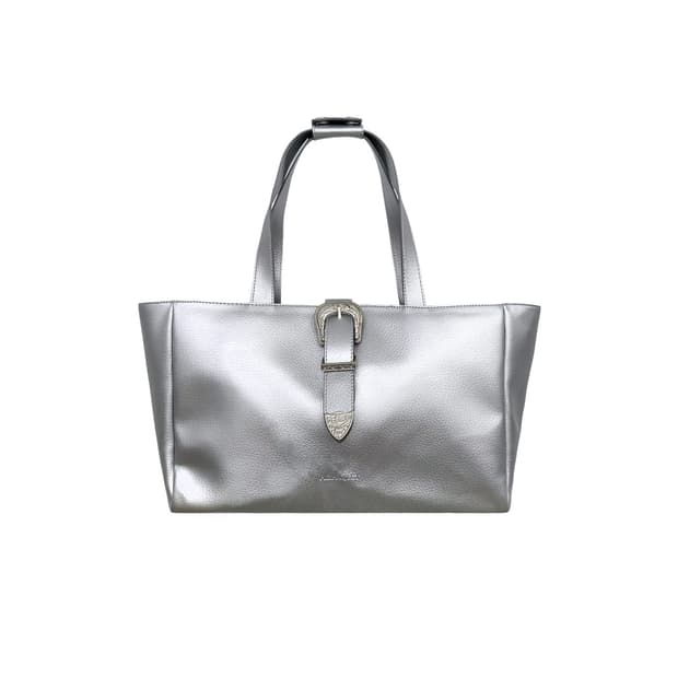 플리즈프로젝트 웨스턴벨트 미들백 실버