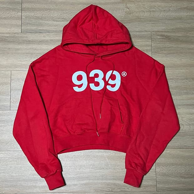 아카이브볼드 939 크롭 후드티