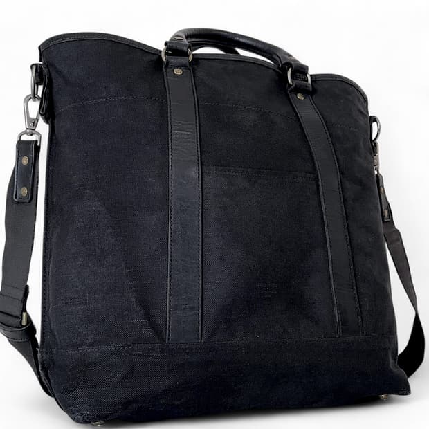 요시다 포터 2way 캔버스 레더 숄더 토트백