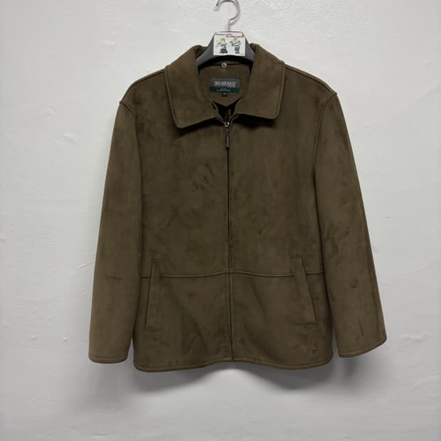 빈티지 폴리 집업 자켓