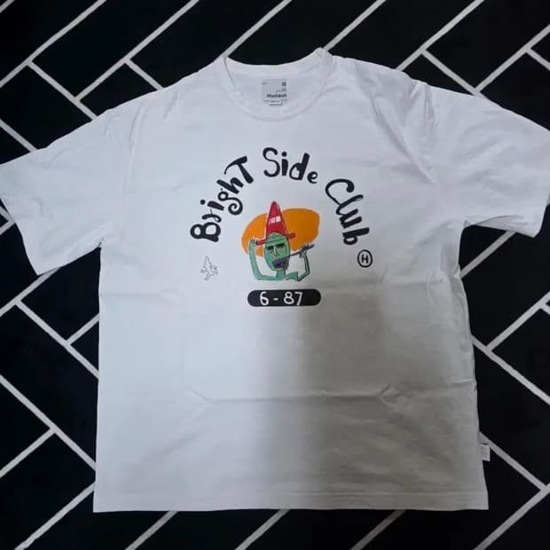 홀리선 BSC 그래픽 반팔 티셔츠 M 에일리언