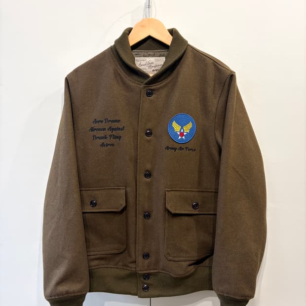 아비렉스 울 A-1 자켓