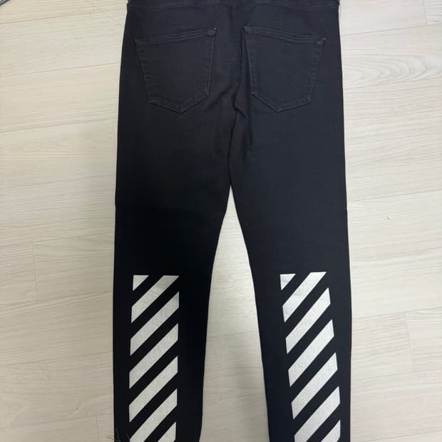 오프화이트 코튼팬츠 31