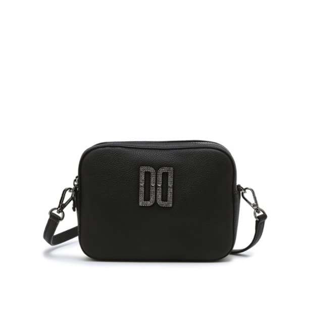 닥스 스왈로브스키 크리스탈 DD로고 장식 소가죽 여성 크로스백 새제품