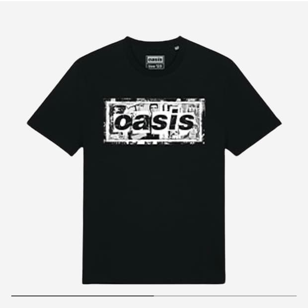 (미개봉) 오아시스 Oasis 반팔 티셔츠 L - 공식 MD