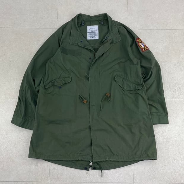  70s 미군 오리지널 M65 피쉬테일 개파카 커스텀 외피 자켓 (100