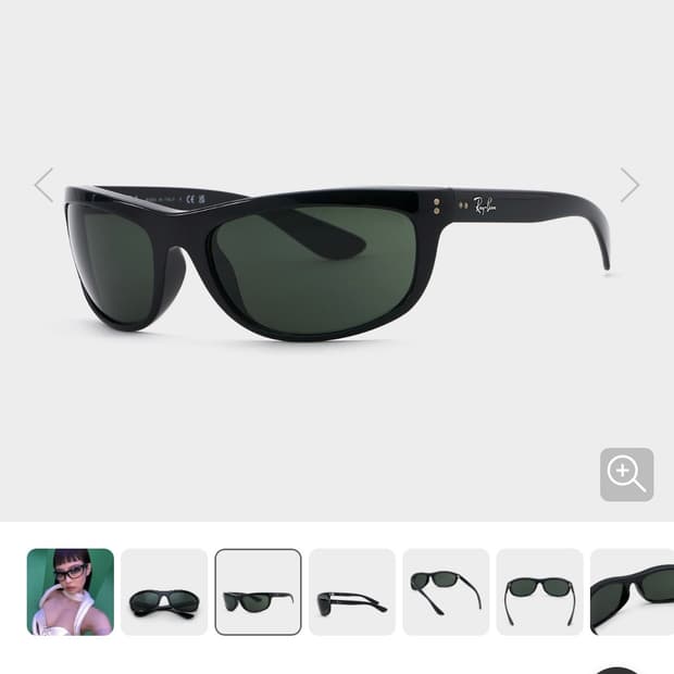 RB4089 Balorama 601 31 Black G-15 Green