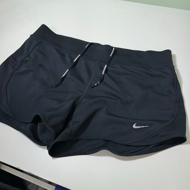 우먼L 나이키 런닝 블랙 스카치스우시 속바지0 DRI-FIT 런닝쇼츠