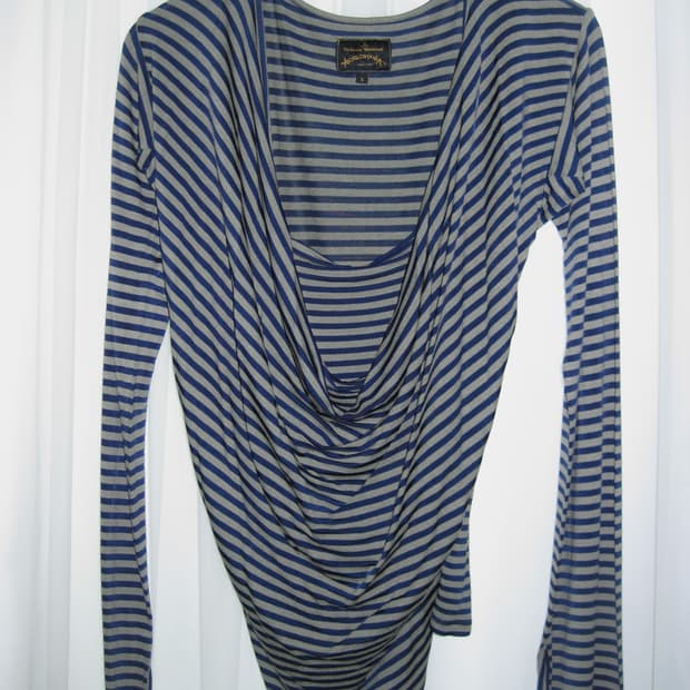 Vivienne west striped Long Sleeve Top