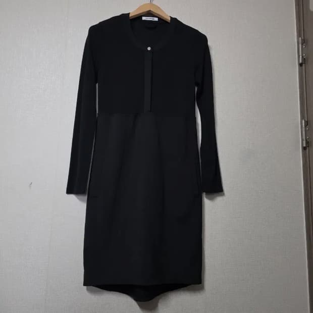 라코스테 블랙 롱 원피스  사이즈 90