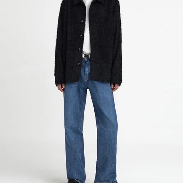 YOUTH 유스 스트레이트 데님 미디엄 블루 L사이즈