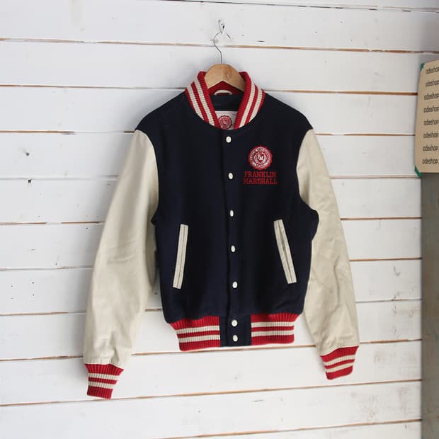 (착용컷) FRANKLIN MARSHALL 바시티 자켓 (남성용 98)