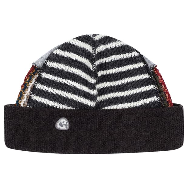 코이세이오 PATCHWORK BEANIE BROWN