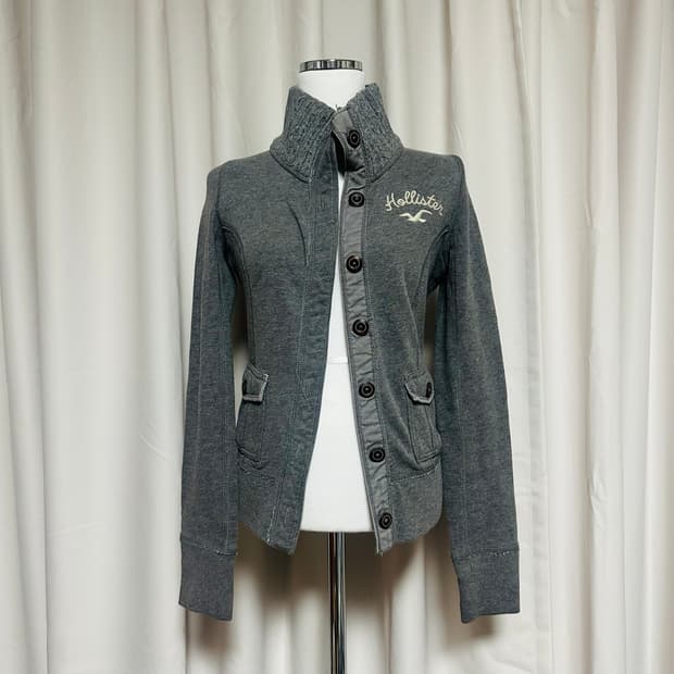 홀리스터 코튼 가디건