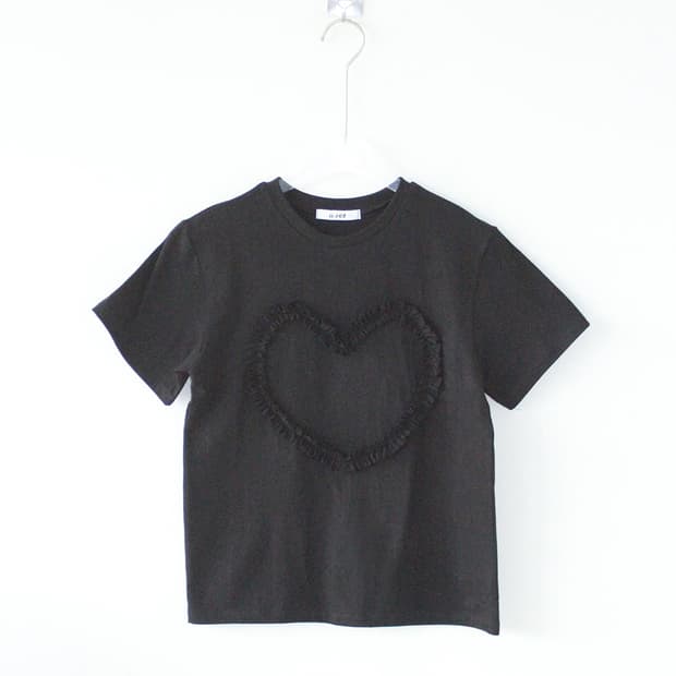 heart ♡ tee 블랙 새상품
