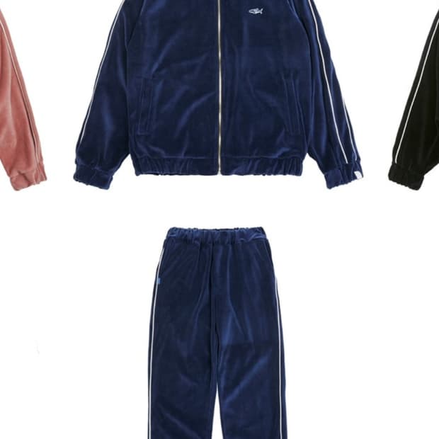 어반디타입 벨벳 트레이닝 세트 네이비