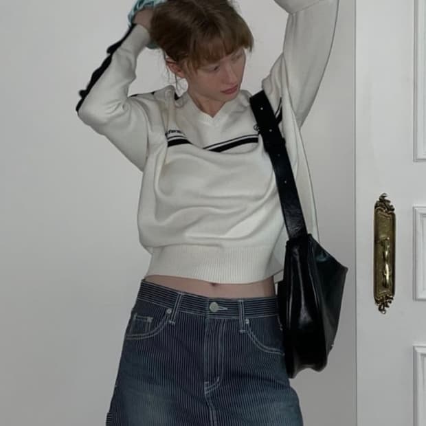 시눈 데님스커트 