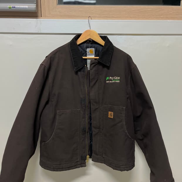 칼하트 j22 dkb 다크브라운 자켓 L