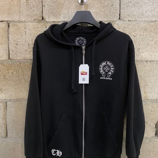 크롬하츠 뉴욕 홀스슈 후드집업 L