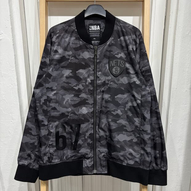 NBA 네츠 카모플라쥬 바람막이