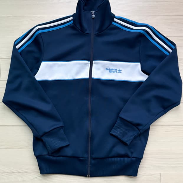 올드 아디다스 오리지널 스포츠 2006 돌고래 져지 L (100)