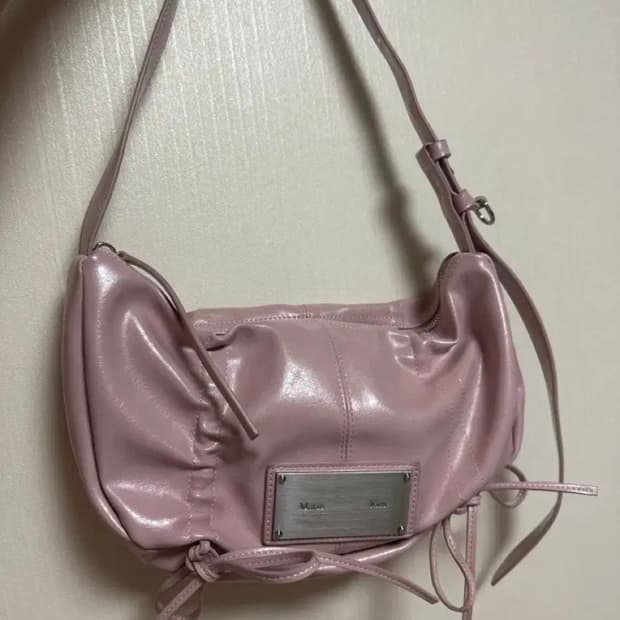 마뗑킴 하프 셔링백 Half Shirring Ribbon Bag