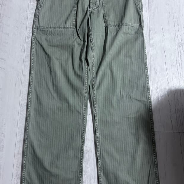 RRL 해링본 퍼티그 팬츠 31x32